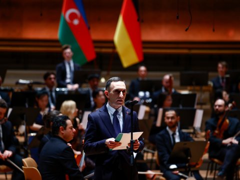 Berlin Filarmoniyasında Zəfər Günü