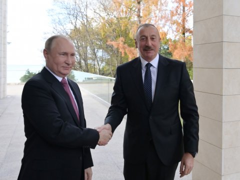 Putin İlham Əliyevə təşəkkür etdi