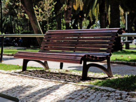 Parkdan oturacaq oğurlandı