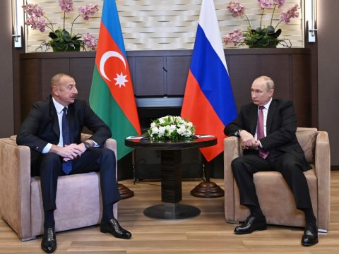 Soçidə Əliyev-Putin görüşü - VİDEO - YENİLƏNİB
