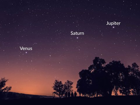 Planetlərin mini paradı başlayır: Venera, Saturn, Yupiter