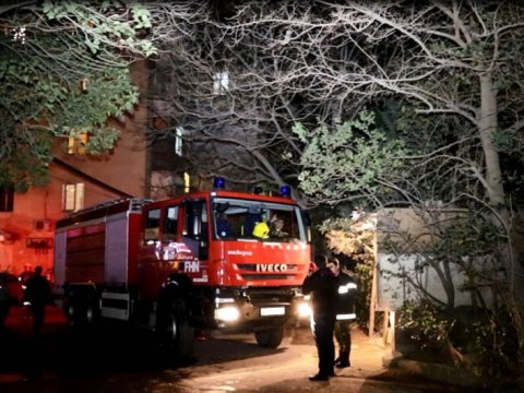 Yaşayış binasında YANĞIN