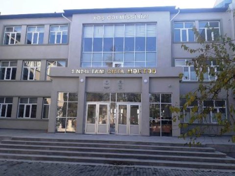 Goranboyda məktəb tikildi