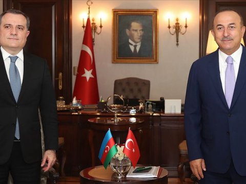 Çavuşoğlu Ceyhun Bayramova başsağlığı verdi - YENİLƏNİB