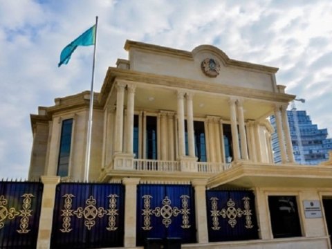 Qazaxıstan səfirliyi Azərbaycana başsağlığı verdi
