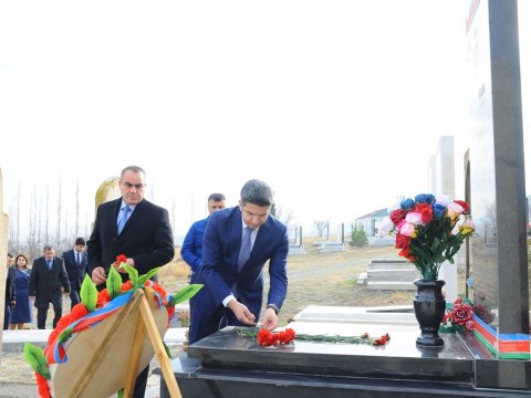 Şəhidimizin əziz xatirəsi ehtiramla yad olunub