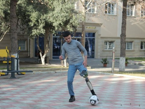 Qazilər protezlə təmin edildi - FOTO