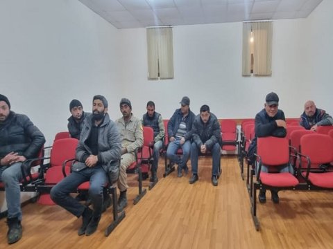 Xocəvəndə keçmək istəyən 9 nəfər SAXLANILDI