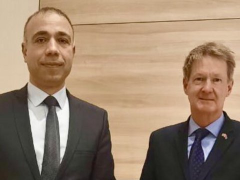 Britaniya səfiri nazir müavini ilə görüşdü