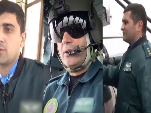 Şəhid pilotların xidmət zamanı görüntüləri - VİDEO