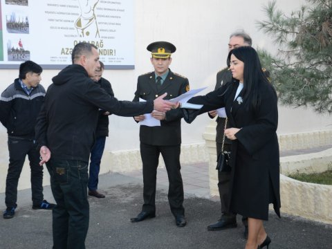 17 saylı cəzaçəkmə müəssisəsindən 49 məhkum buraxıldı