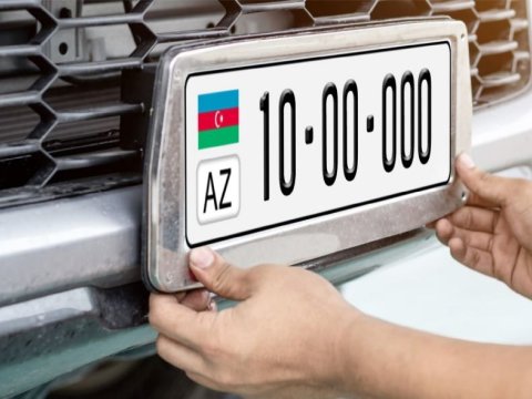 Avtomobil nömrələri ilə bağlı rüsum ARTIRILDI