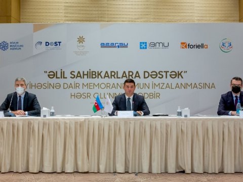 BMU-dan əlil sahibkarlara dəstək