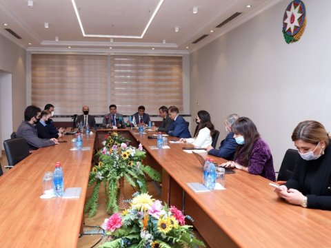 Jurnalistlər “Azəriqaz”da - FOTO