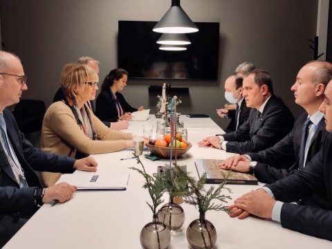 Nazir ATƏT-in baş katibi ilə üçtərəfli bəyanatları müzakirə etdi 