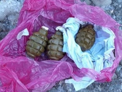 Qubada əl qumbarası tapılıb