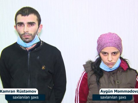 Narkotik satanlar saxlanıldı