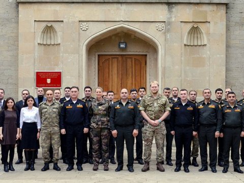 NATO-nun Mobil təlim qrupu Azərbaycanda