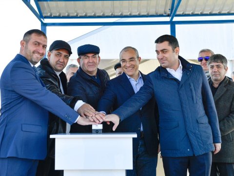 “Yevlax Pilot Aqropark”ı açıldı