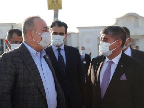 Çavuşoğlu qətərli həmkarı ilə görüşdü