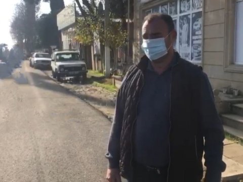 Koronavirus xəstəsi KÜÇƏDƏ