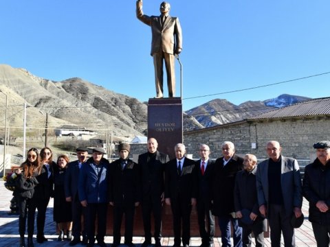 Qubanın Qonaqkənd qəsəbəsində yeni Mədəniyyət Evi inşa olunub