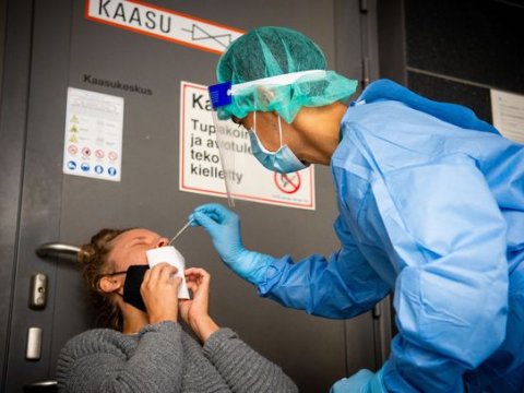 Korona testi pozitiv olana pul mükafatı verilir