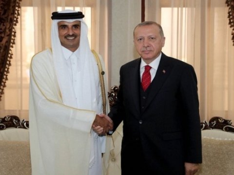 Ərdoğan Qətər əmiri ilə 15 müqavilə bağladı