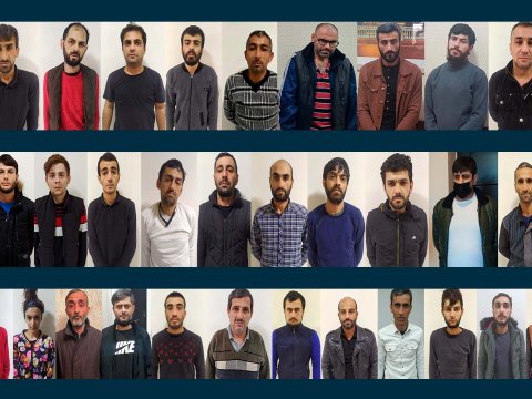 Polis əməliyyatlar keçirdi - 45 nəfər saxlanıldı