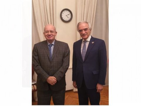 Polad Bülbüloğlu Fransa səfiri ilə GÖRÜŞDÜ