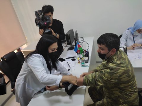 Qazilərə göstərilən tibbi xidmətlərin SAYI