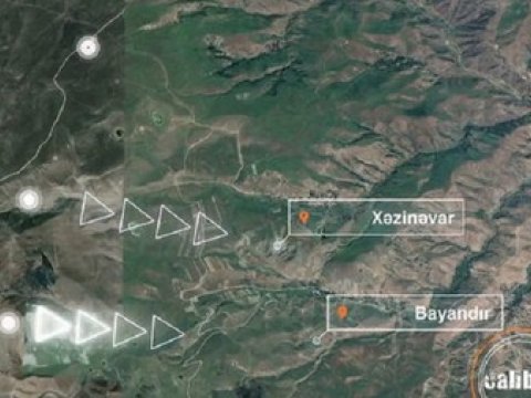 Ordumuzun Zəngəzurda irəlilədiyi mövqelərin görüntüləri yayıldı - VİDEO