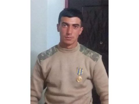 Şəhid hərbçimiz dəfn olundu - FOTOLAR (YENİLƏNİB)