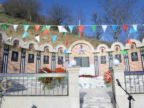 Lerikdə “Şəhidlər bulağı”nın açılışı - FOTOLAR