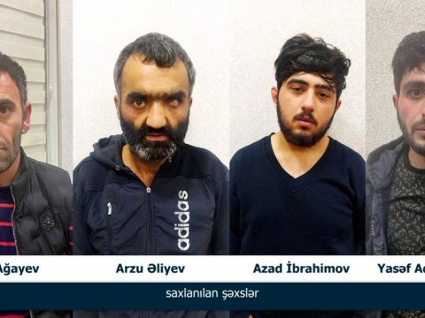 Akkumlyator oğruları saxlanıldı
