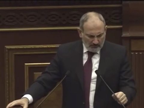 Paşinyanı “tok” vurdu - VİDEO