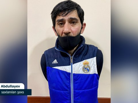 Səbaildə narkotik alverçisi TUTULDU