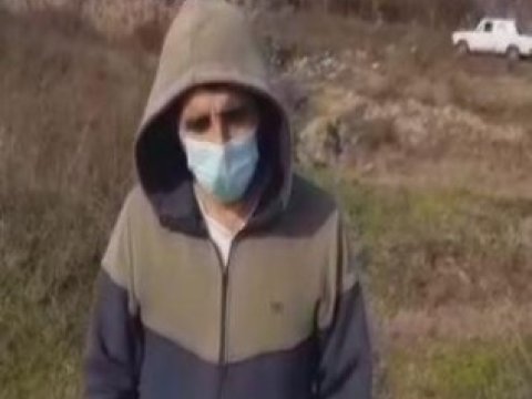 Evini tərk edən koronavirus xəstələri saxlanıldı - FOTOLAR