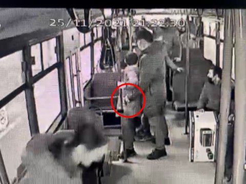 Avtobus cibgirləri tutuldu - VİDEO
