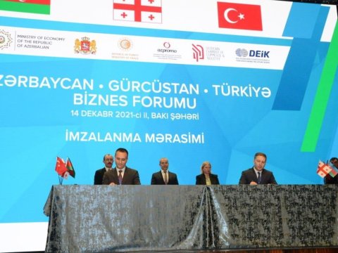 Azərbaycan, Gürcüstan və Türkiyə arasında 5 sənəd İMZALANDI