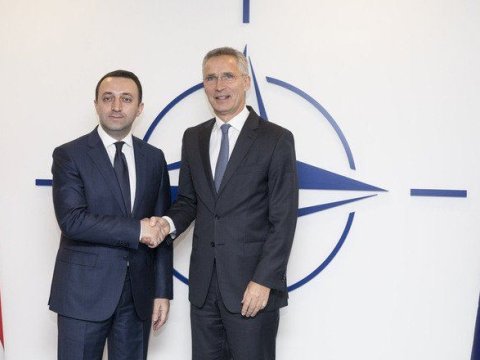 Qaribaşvili NATO rəsmisi ilə görüşəcək