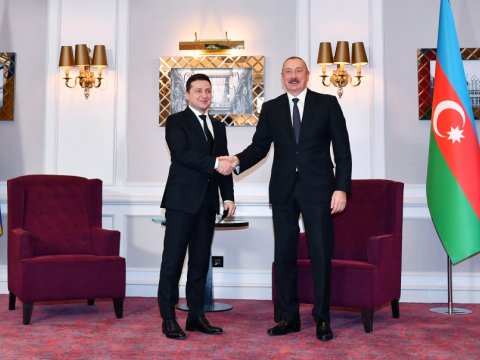 Zelenski İlham Əliyevi Ukraynaya dəvət etdi