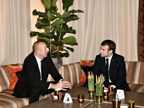 Azərbaycan, Fransa və Ermənistan liderləri GÖRÜŞDÜ