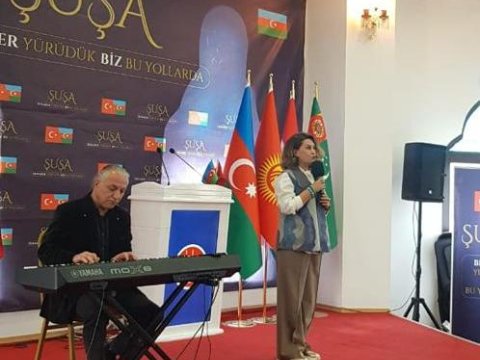 Ankarada Əliyev-Ərdoğan dostluğundan bəhs edən kitabın MÖHTƏŞƏM təqdimatı - FOTOLAR 