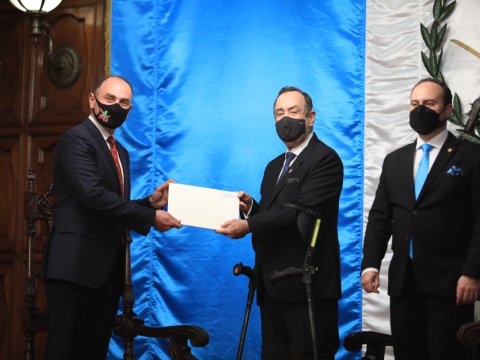Səfir etimadnaməsini prezidentə təqdim etdi
