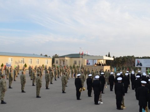 Hərbi Dənizçilər Komandosunun buraxılış mərasimi