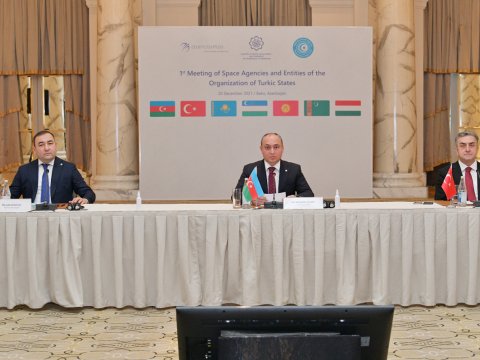 Türk dövlətlərinin kosmik agentlikləri iclas keçirdi