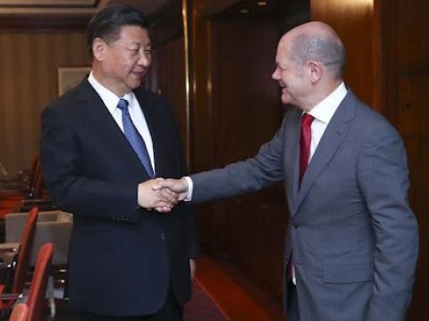 Almaniya kansleri Çin lideri ilə danışdı