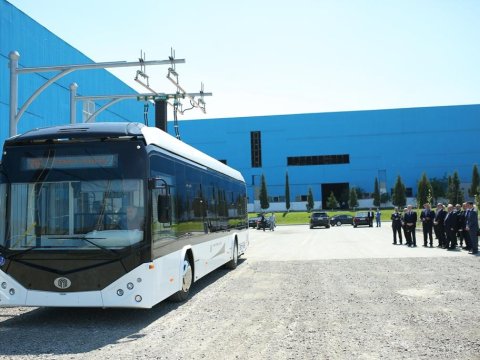 Bakıda elektrik avtobusları xəttə buraxılacaq