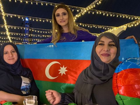Dubayda soydaşlarımızın həmrəylik GÖRÜŞÜ